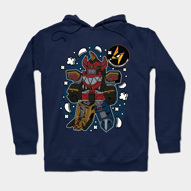 CCG Megazord Hoodie by Comic Collectors Guild 